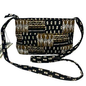 NWT Vera Bradley Small Purse Patchwork Retired Zebras